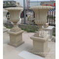 High Quality custom antique outdoor marble flowerpot